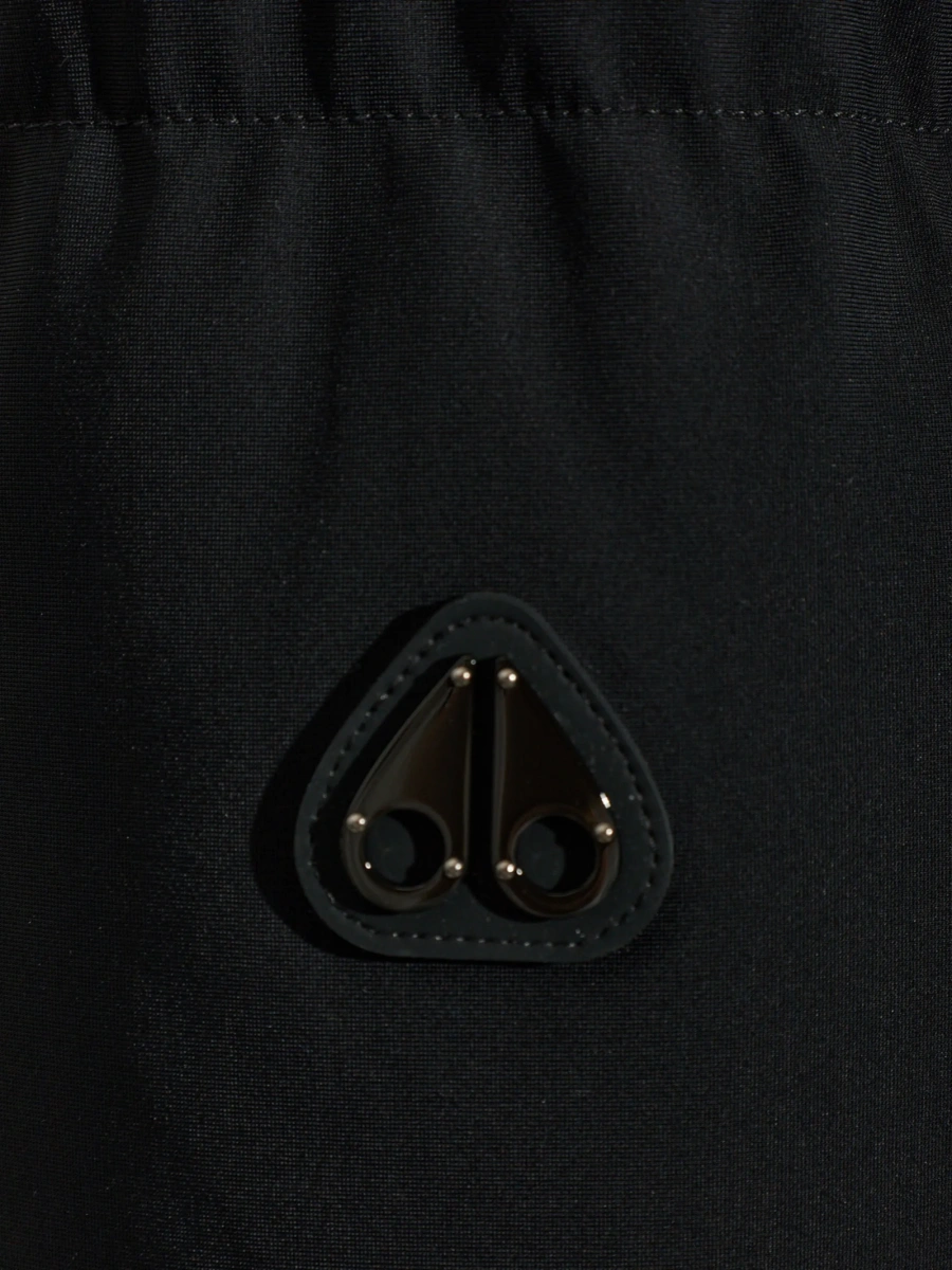 Geaca de iarna Moose Knuckles neagra din elastan si nylon - Img 5