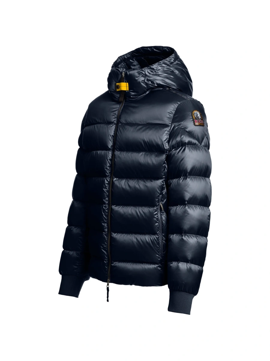 Geaca de iarna Parajumpers albastra din poliamida si polyester - Img 3