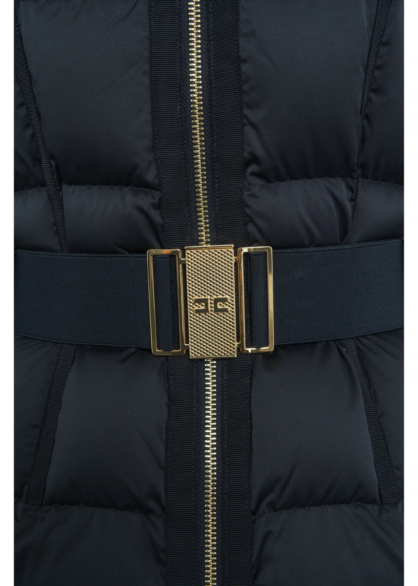 Geaca de Iarna Puffer jacket with waist belt - Img 4