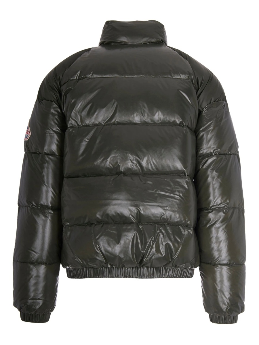 Geaca de iarna PYRENEX verde din polyester - Img 2