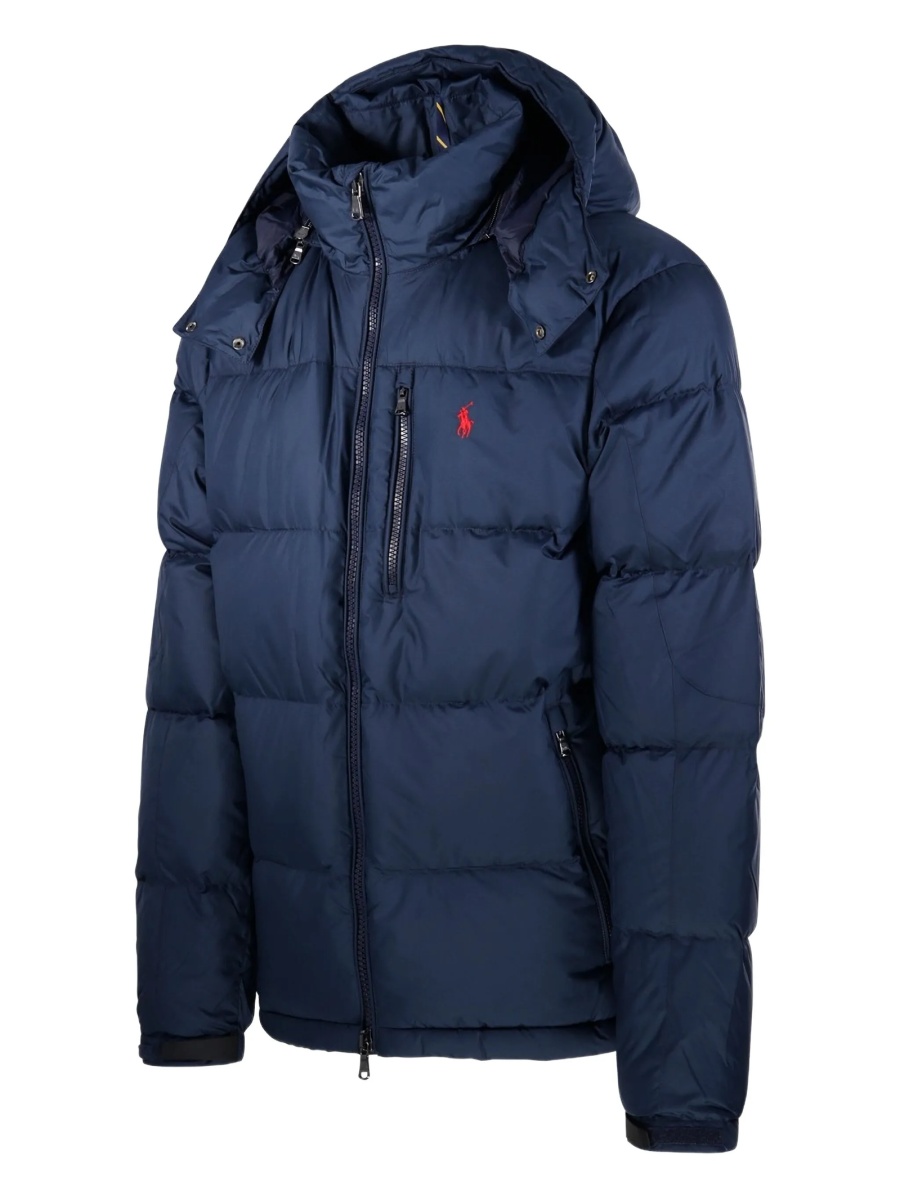 Geaca de iarna Ralph Lauren albastra din polyester - Img 3