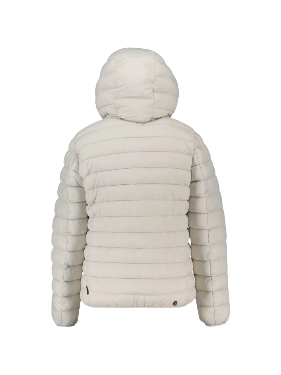 Geaca de iarna Save the Duck alba din nylon - Img 2