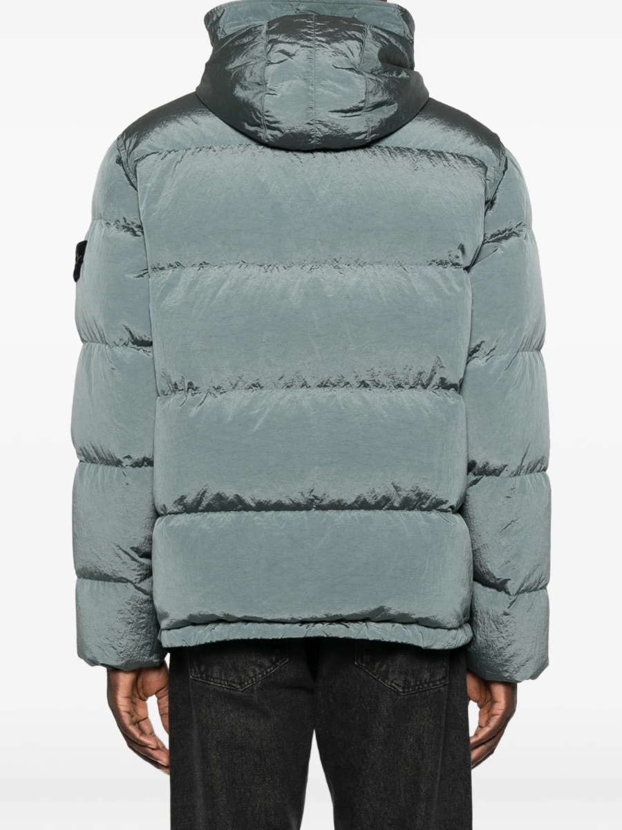 Geaca de iarna Stone Island albastra - Img 4