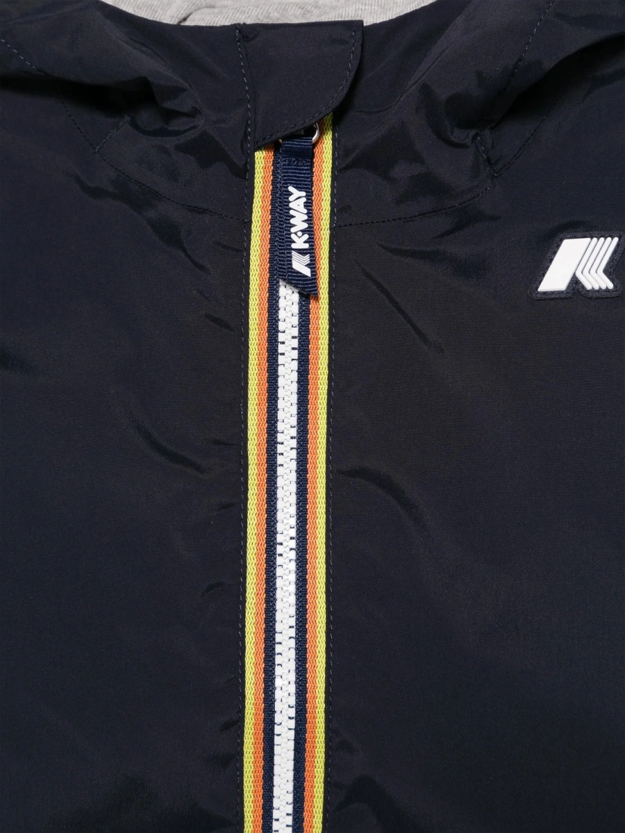Geaca de ploaie K-WAY KIDS albastra din nylon si poliuretan - Img 5