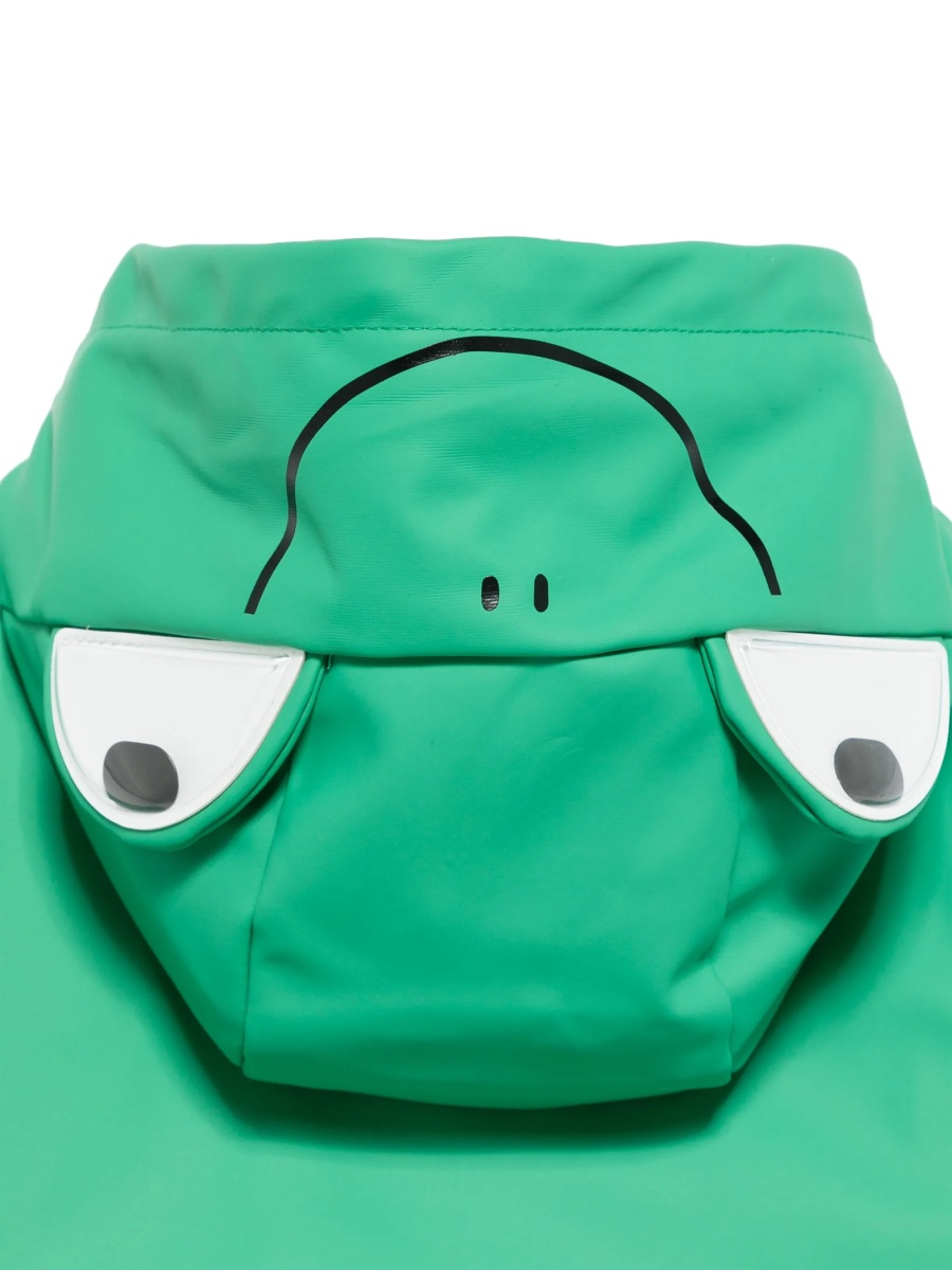 Geaca de ploaie Stella McCartney verde din poliester reciclat - Img 3