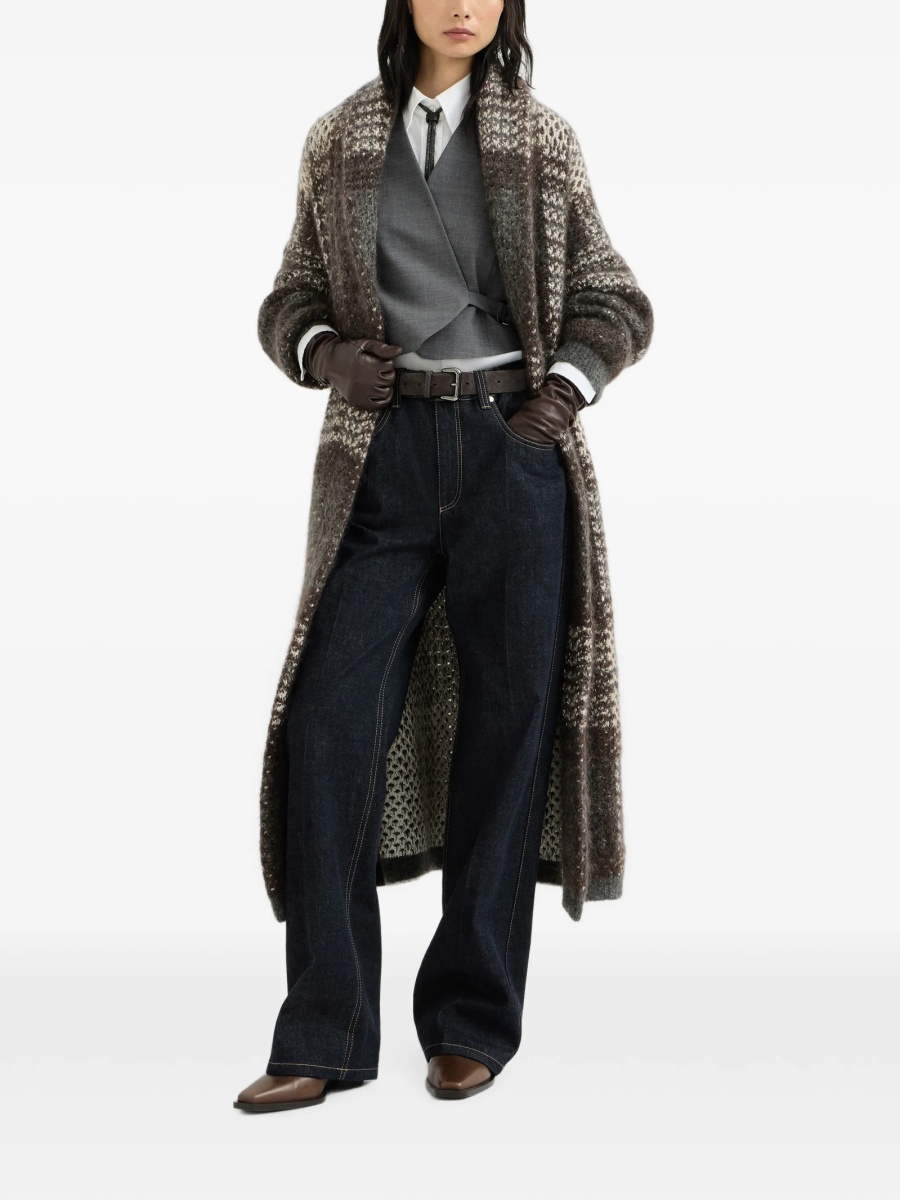Geaca Oversize Brunello Cucinelli maro - Img 2