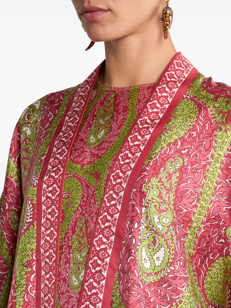 Geaca Oversize ETRO roz - Img 5