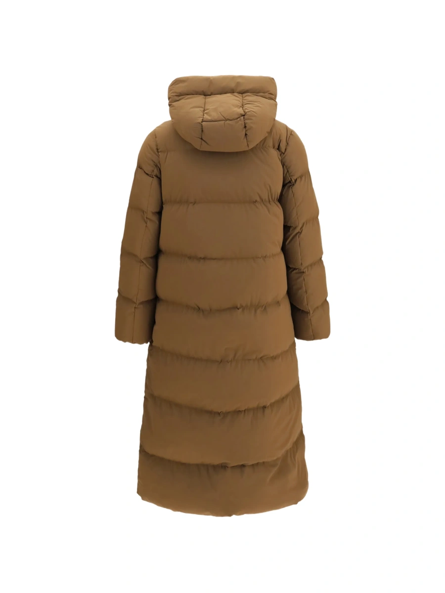 Geaca Oversize Woolrich maro din elastan si poliamida - Img 3