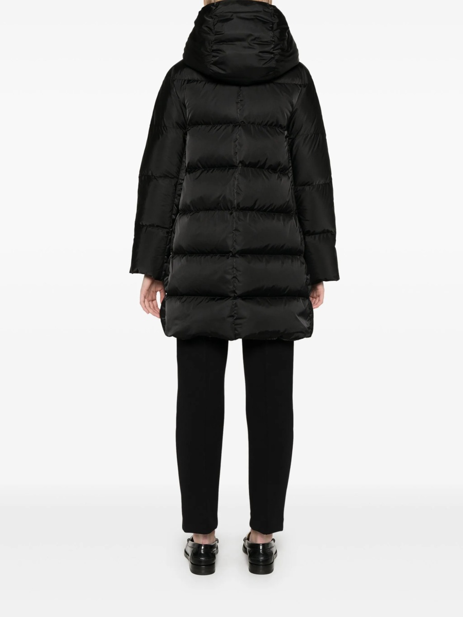 Geaca Parka Herno neagra din polyester - Img 4