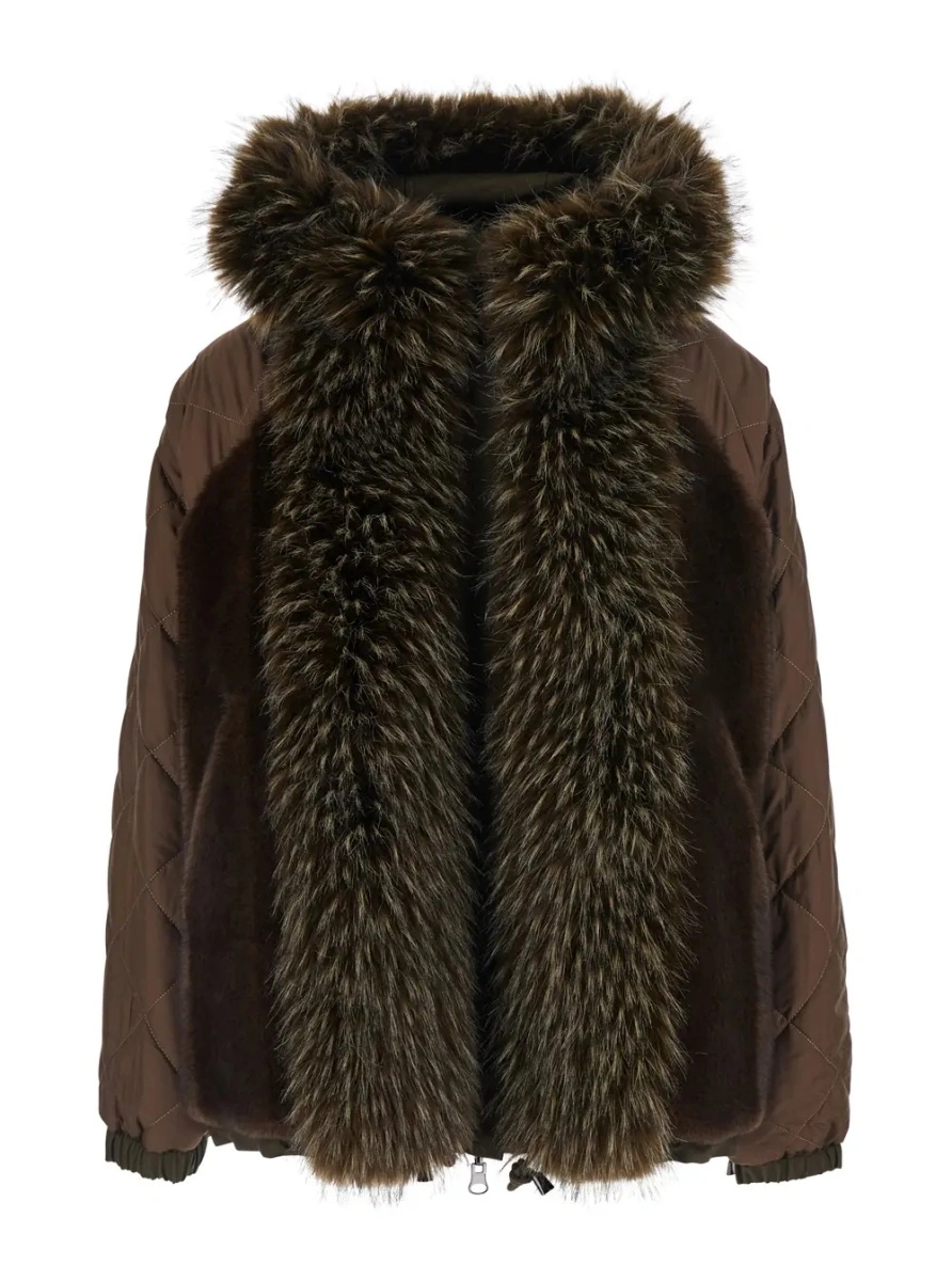 Geaca parka VALENTINI 1972 verde din bumbac - Img 4