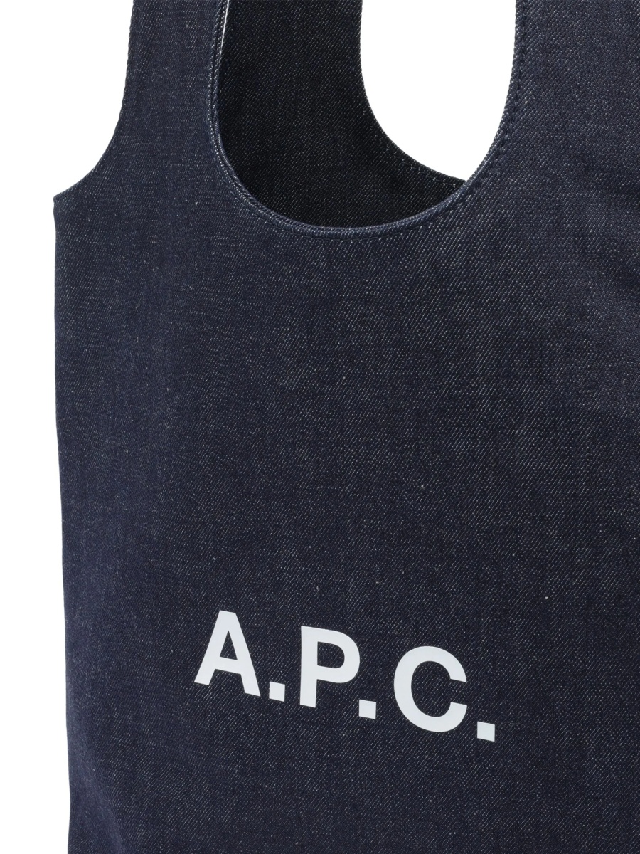 Geanta de mana A.P.C. albastra - Img 4