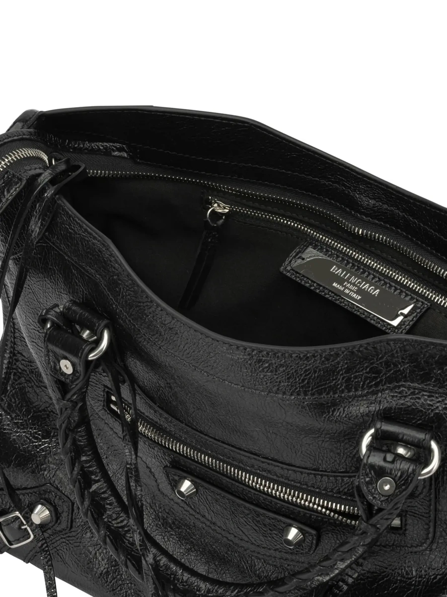 Geanta de mana Balenciaga 'City' neagra - Img 5