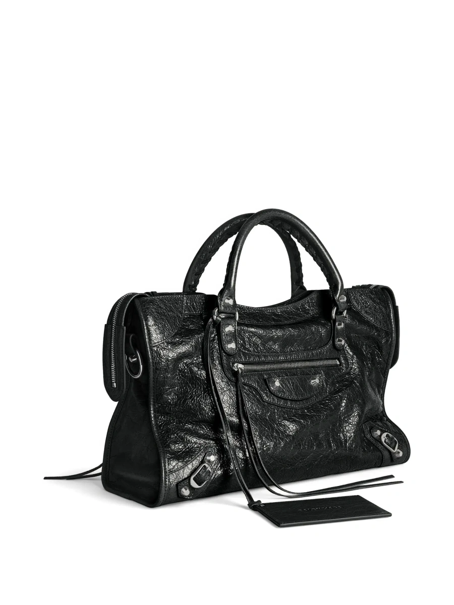 Geanta de mana Balenciaga 'City' neagra - Img 7