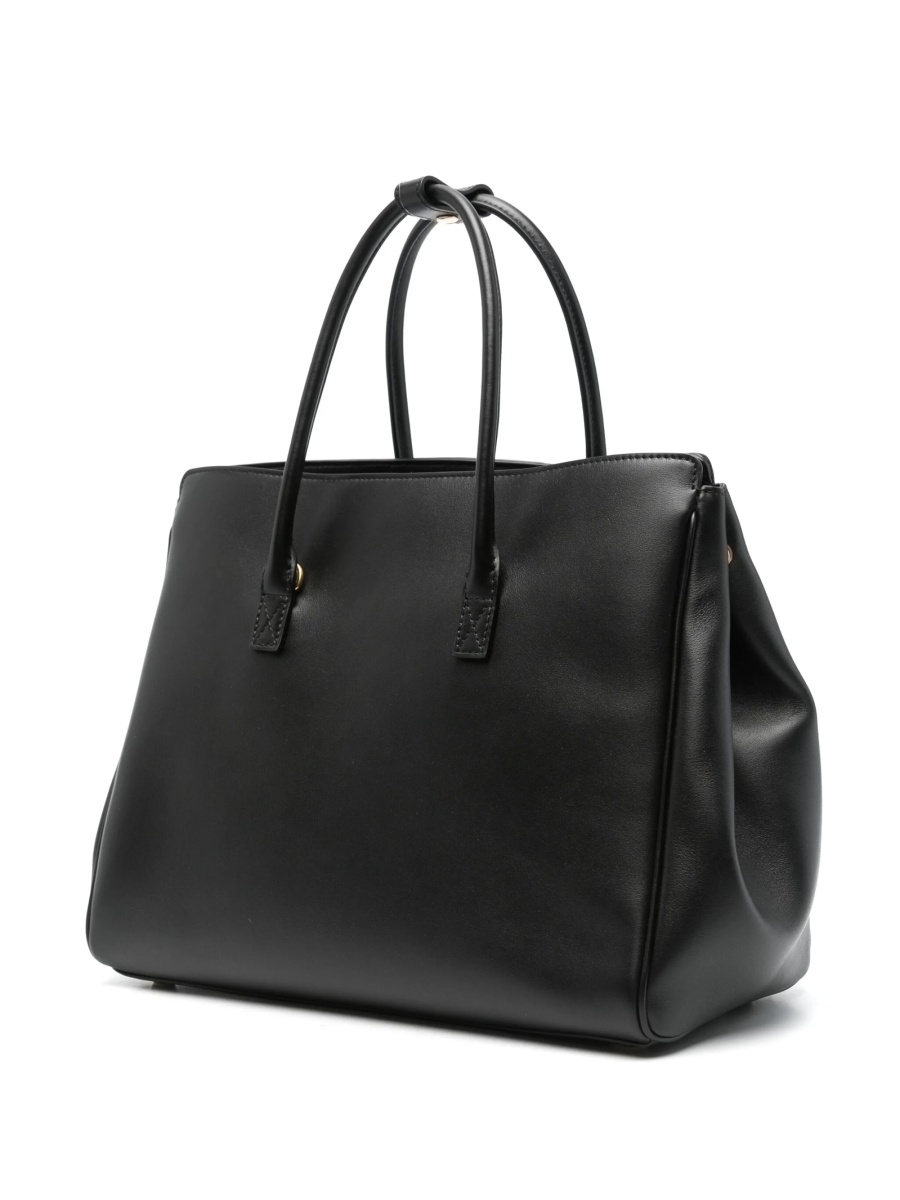 Geanta de mana Balenciaga neagra din piele - Img 3