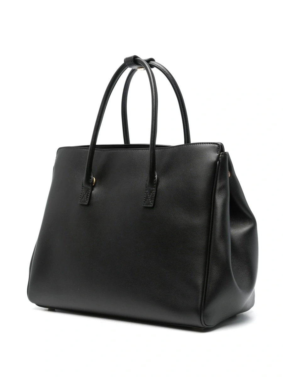 Geanta de mana Balenciaga neagra din piele - Img 3
