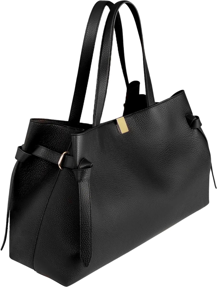 Geanta de mana Borsa Tote "Gyoza" In Pelle - Img 2