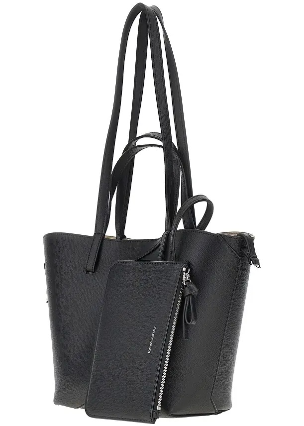 Geanta de mana 'Emporio Armani 1981' leather tote bag - Img 2