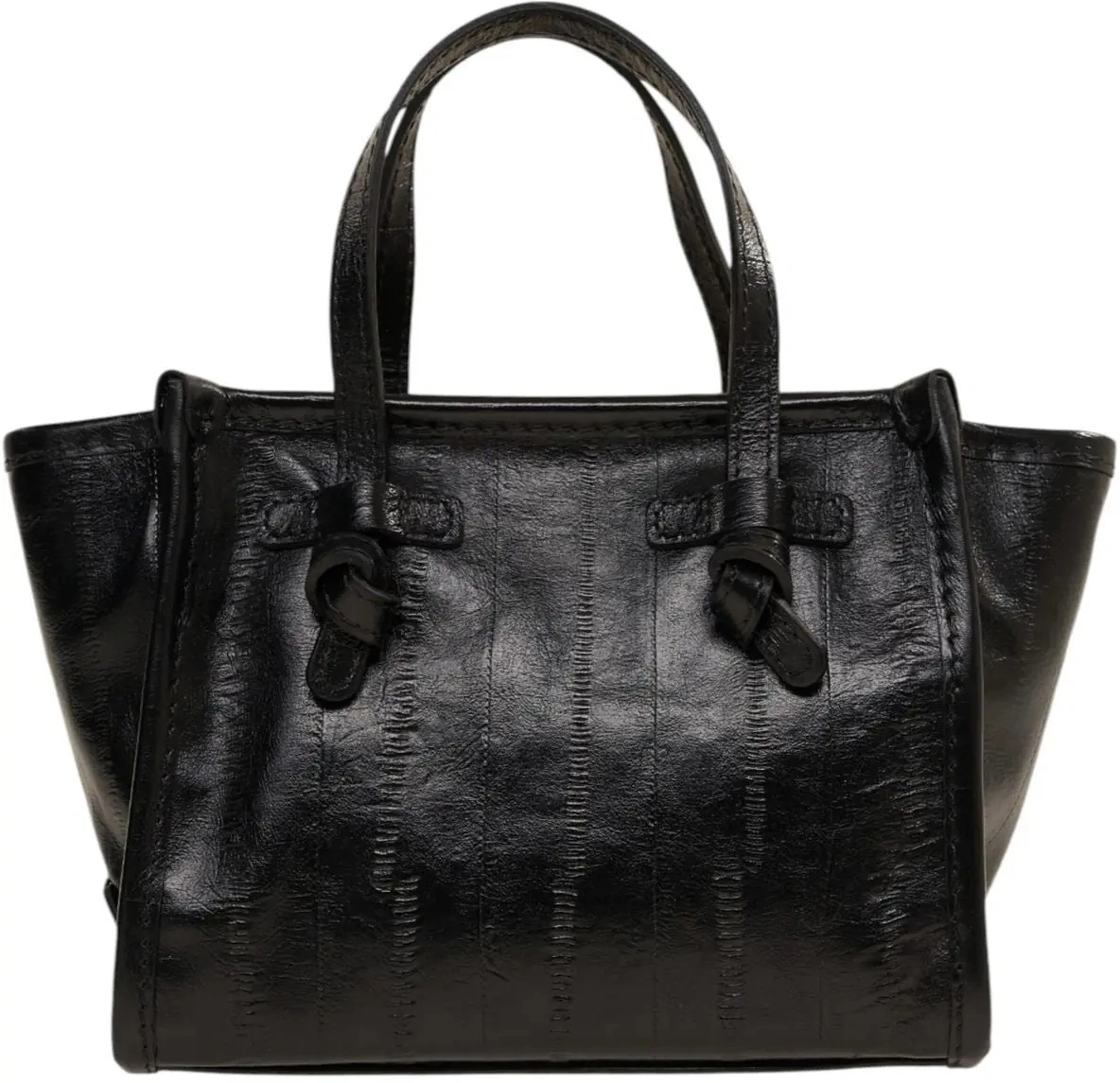 Geanta de mana GIANNI CHIARINI neagra din piele - Img 2