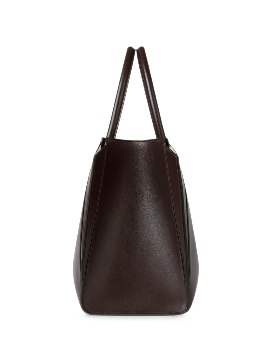Geanta de mana Givenchy antigona maro din piele - Img 4