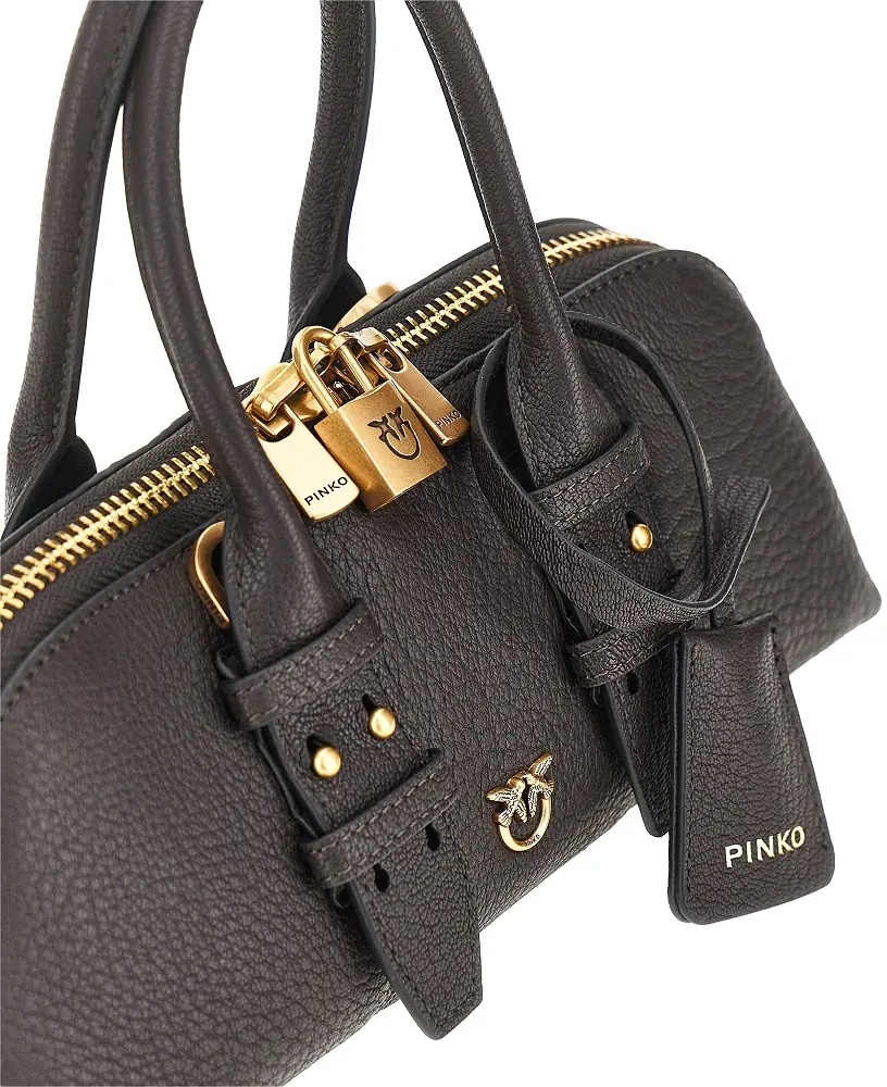 Geanta de mana Grained leather small 'Escape Bag' bag - Img 4