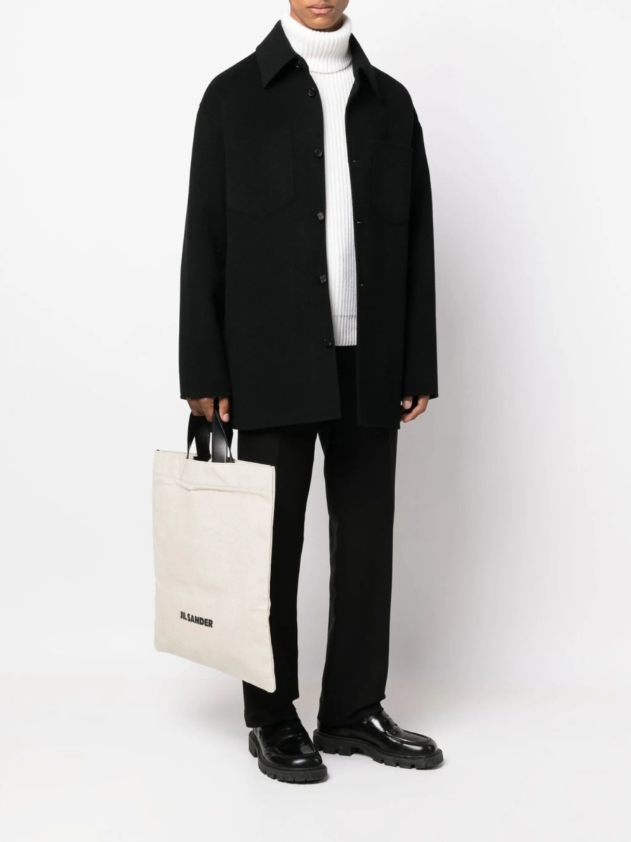 Geanta de mana Jil Sander neutra - Img 2
