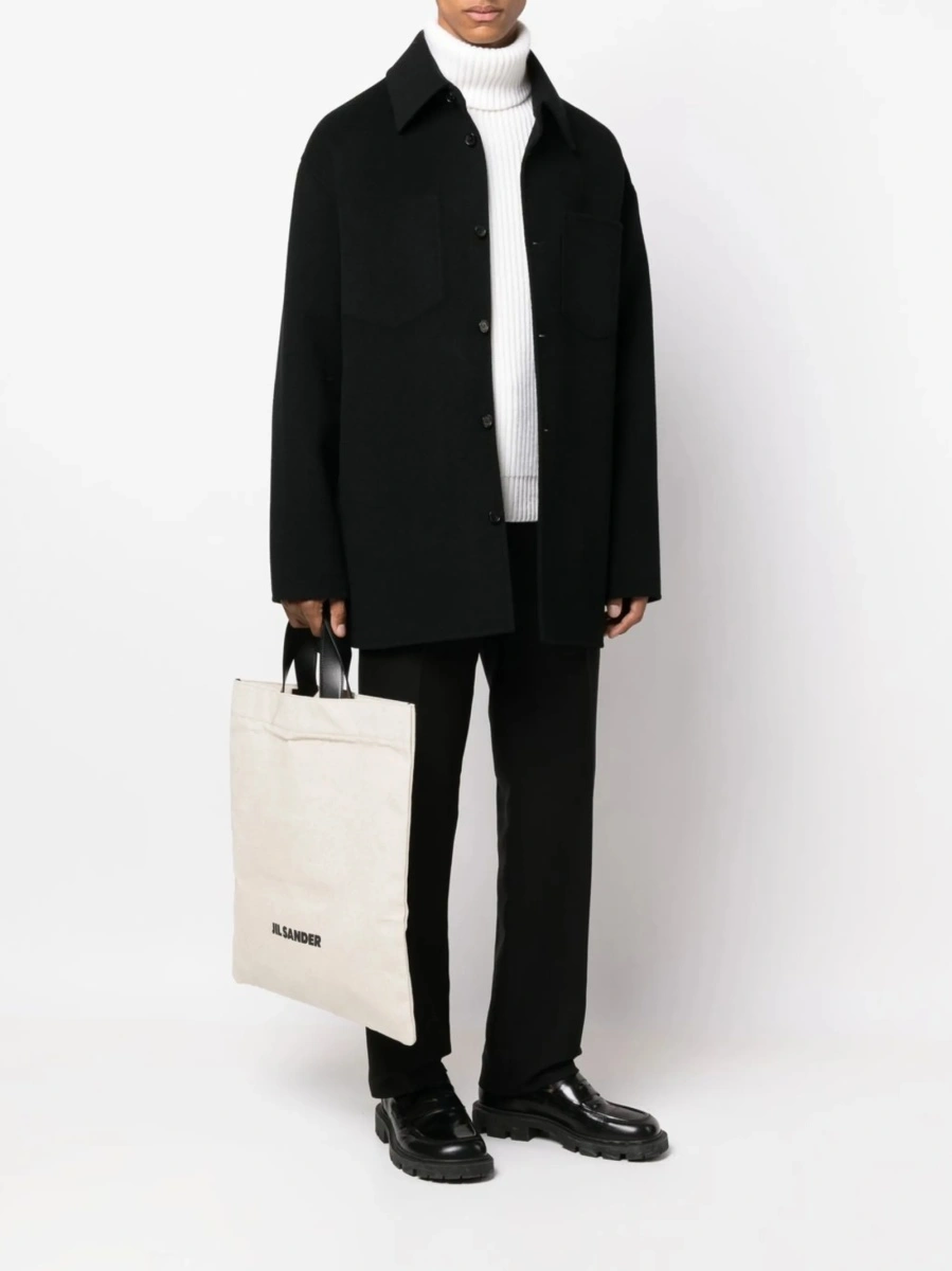 Geanta de mana Jil Sander neutra - Img 2