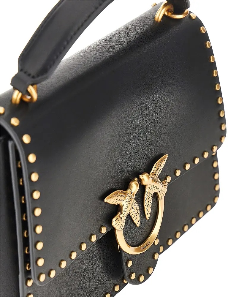 Geanta de mana Leather bag with Love Birds buckle - Img 4