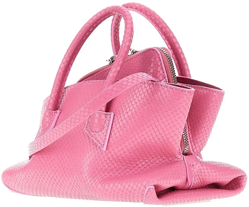 Geanta de mana Leather mini 'La Passeggiata' bag - Img 2