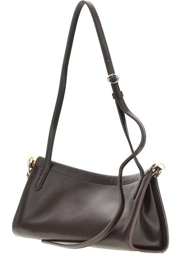Geanta de mana Leather small 'Le Click East West' bag - Img 2