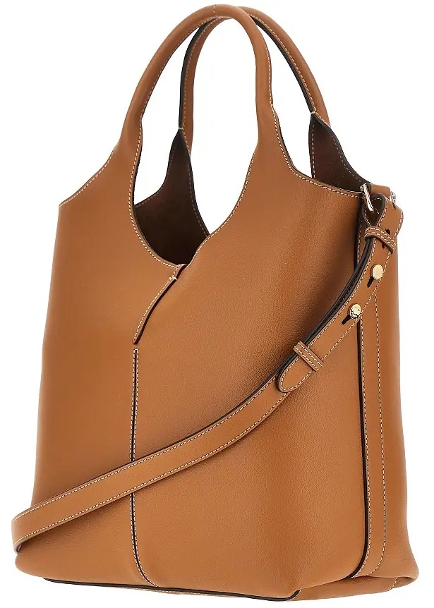 Geanta de mana Leather small Tote shopping bag - Img 2