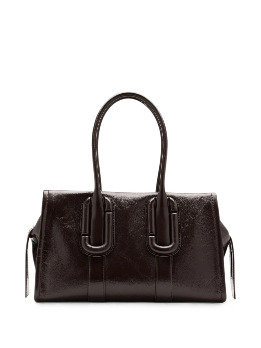 Geanta de mana Marc Jacobs maro din piele - Img 3