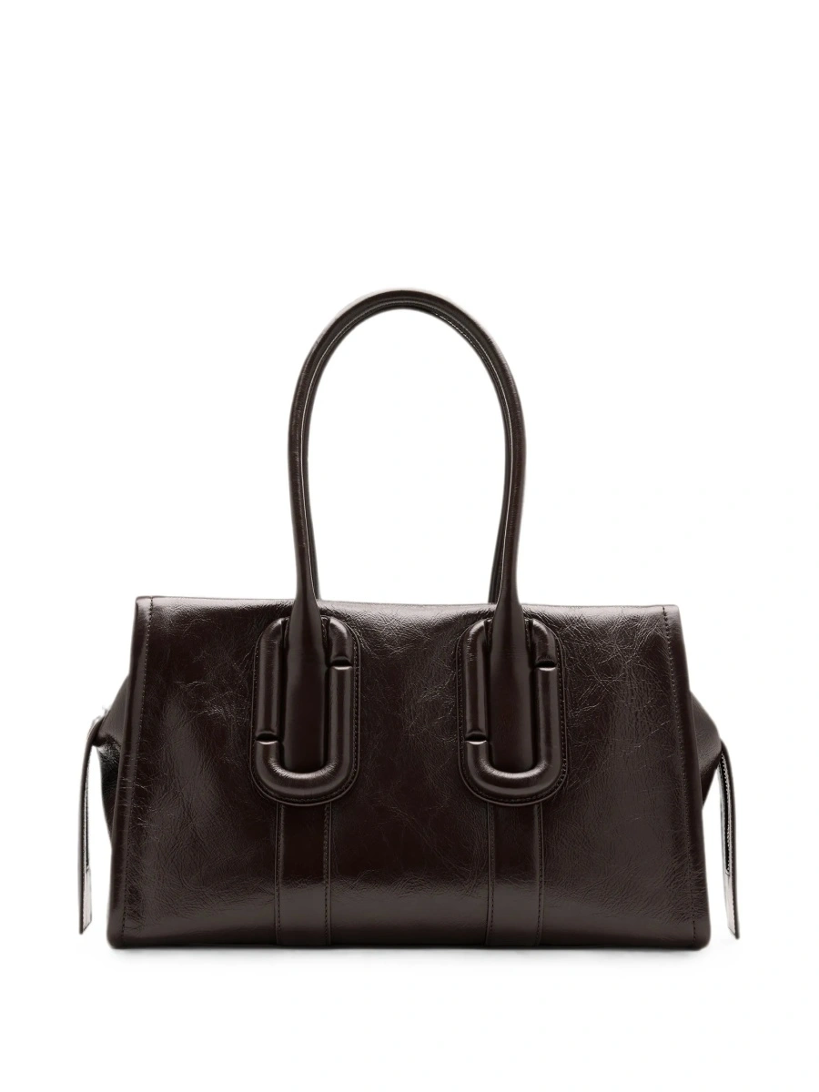 Geanta de mana Marc Jacobs maro din piele - Img 3