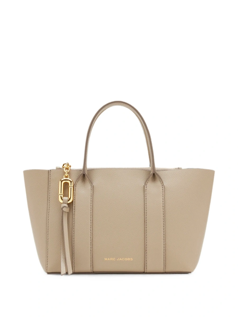 Geanta de mana Marc Jacobs neutra din piele - Img 3