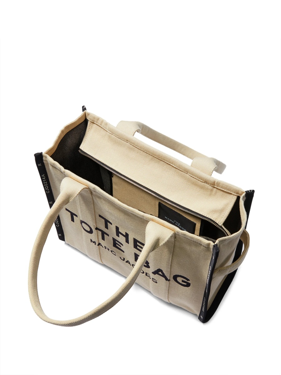 Geanta de mana Marc Jacobs neutra din polyester si bumbac - Img 3