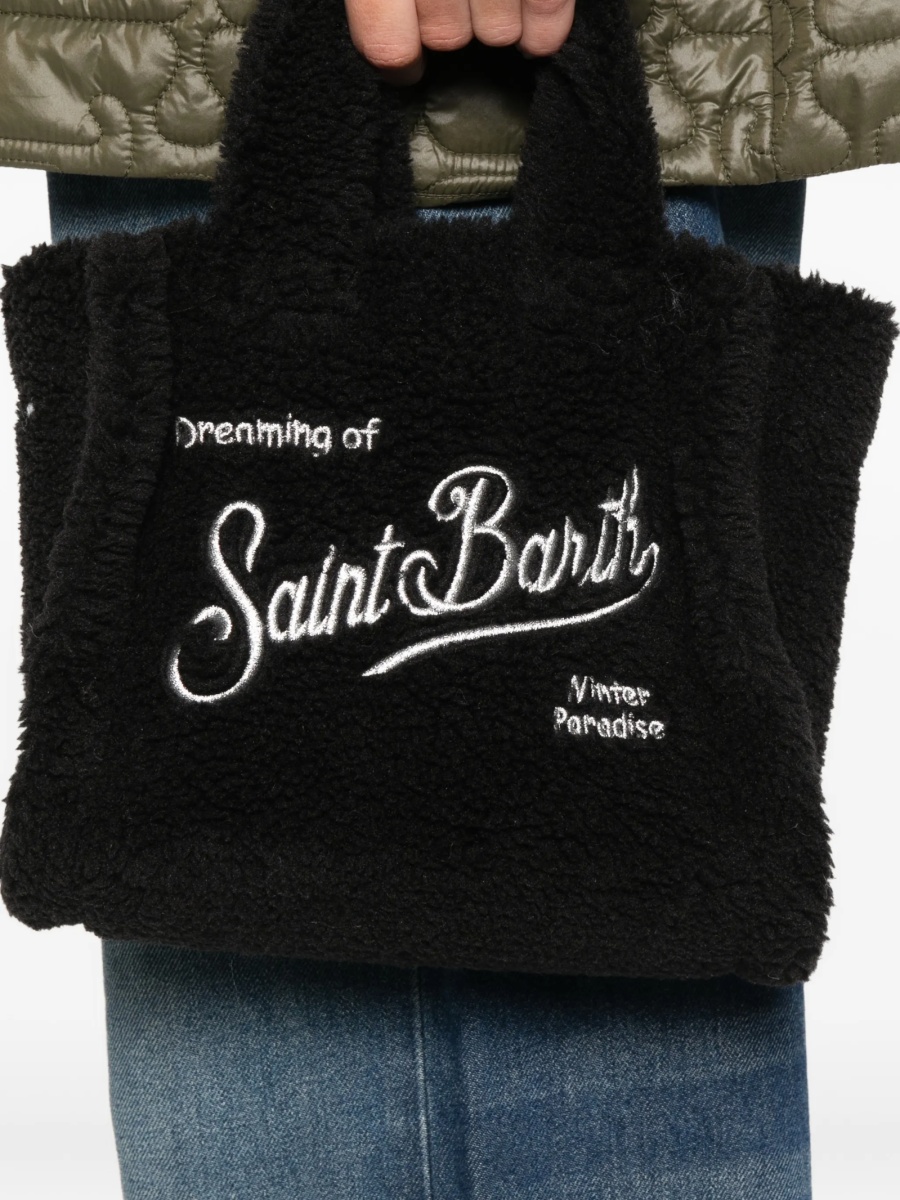 Geanta de mana Mc2 Saint Barth neagra din polyester - Img 2