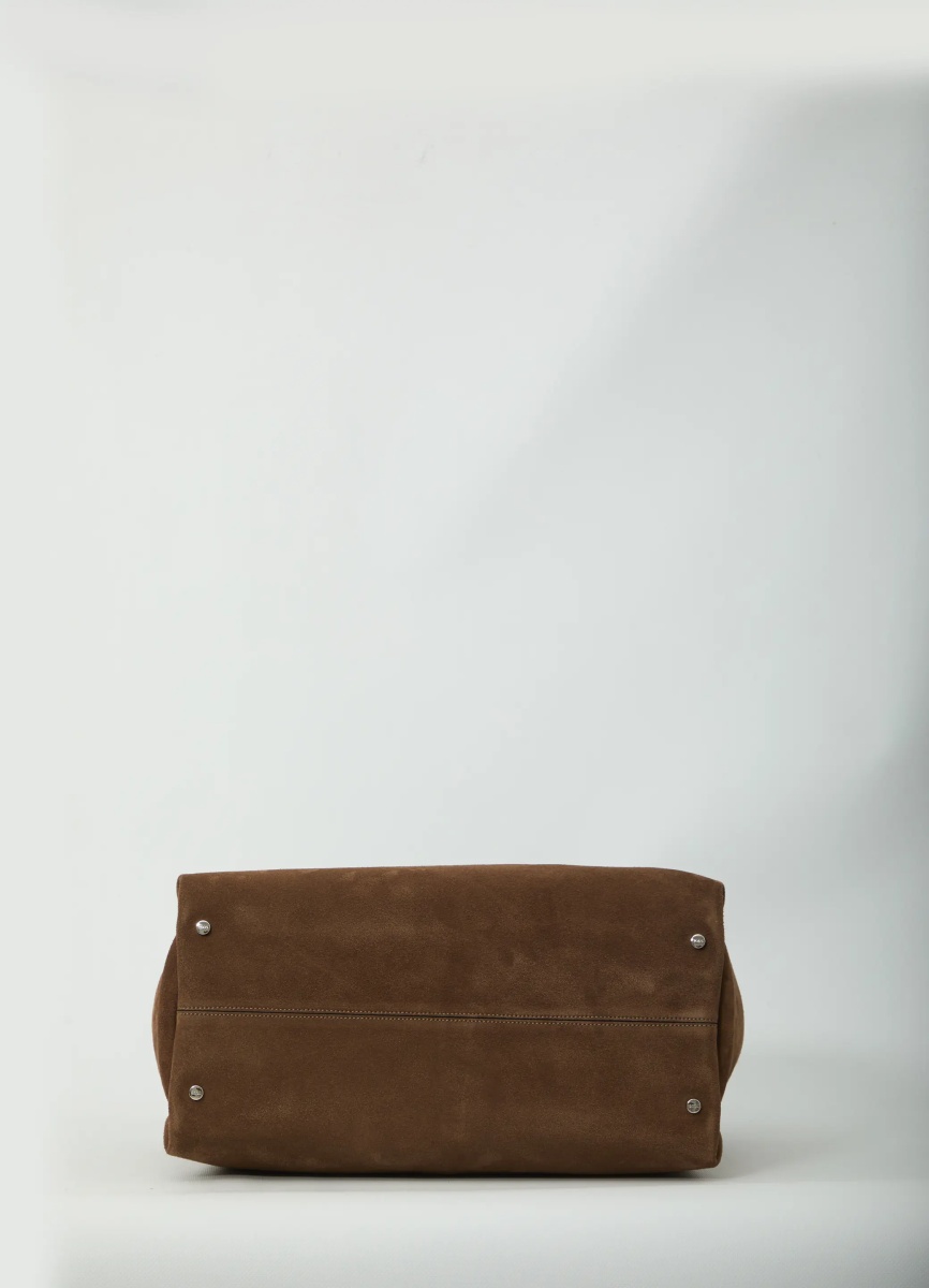 Geanta de mana Medium Suede Leather Bag - Img 3