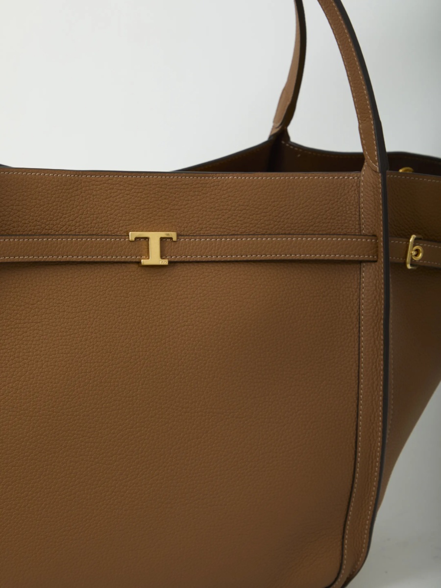 Geanta de mana Medium T Signature Shopping Bag - Img 4