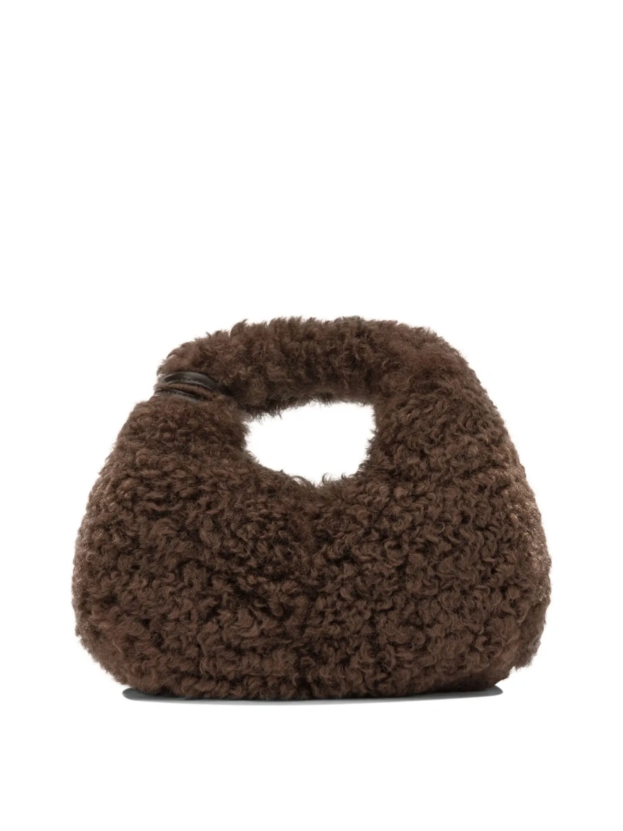 Geanta de mana "Mini Hobo Faux Fur" Small Handbag - Img 3