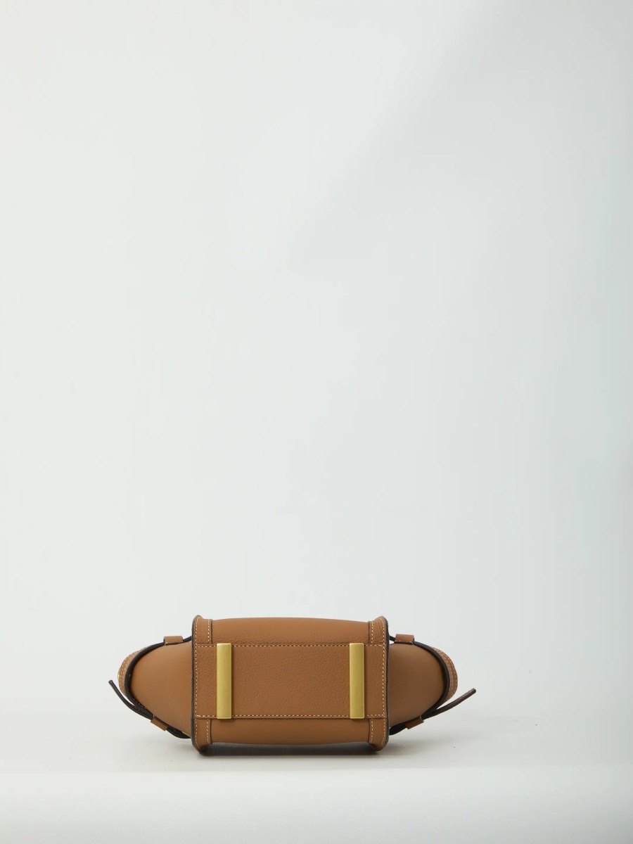 Geanta de mana Mini Leather Shopping Bag - Img 3