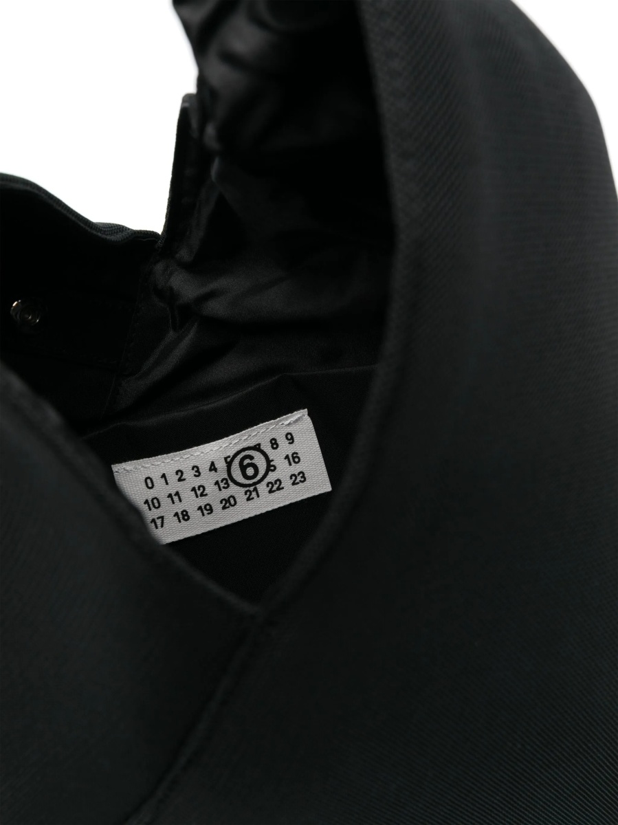 Geanta de mana MM6 Maison Margiela neagra din polyester - Img 5