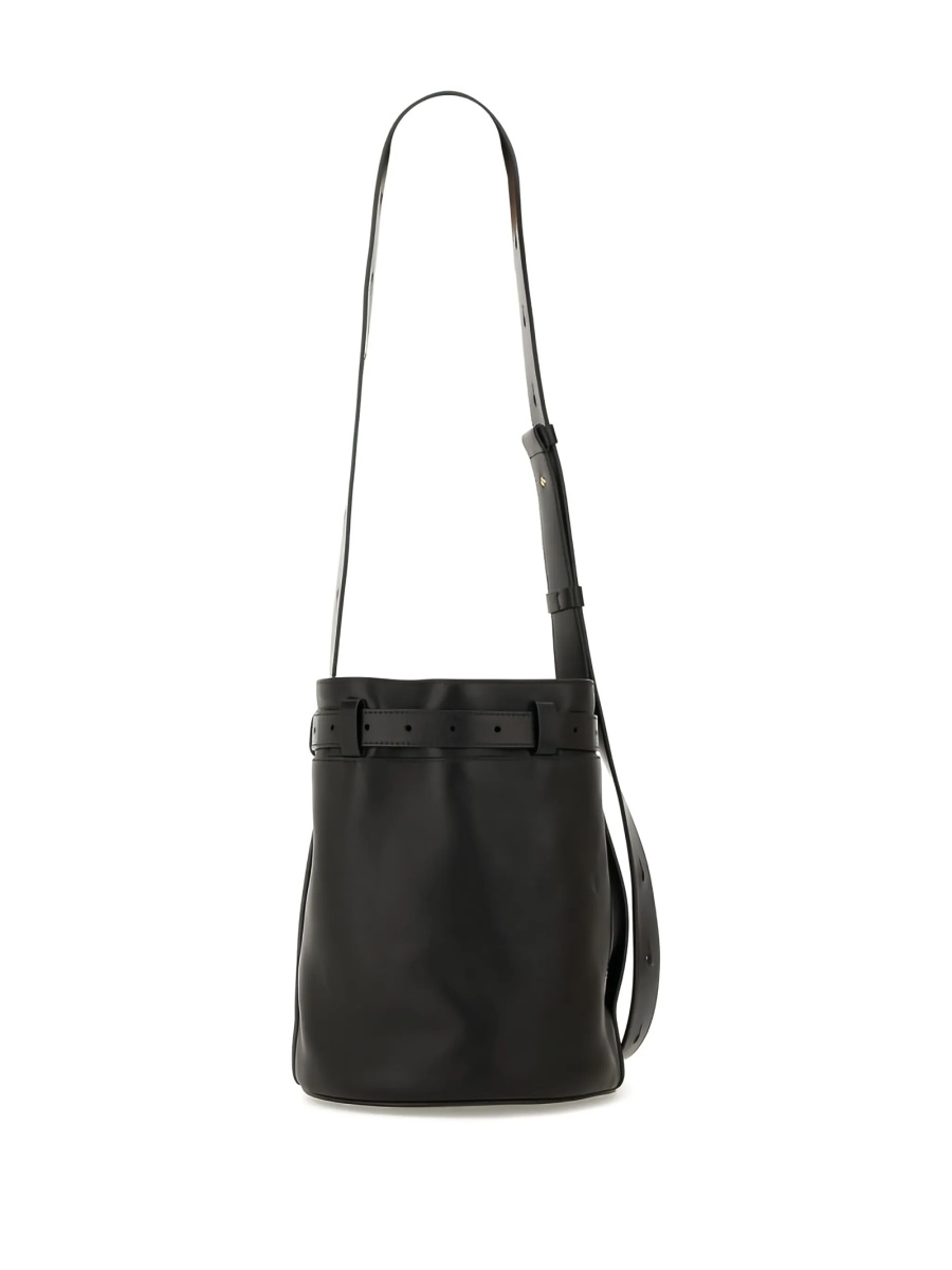 Geanta de mana Moschino neagra din poliamida - Img 2
