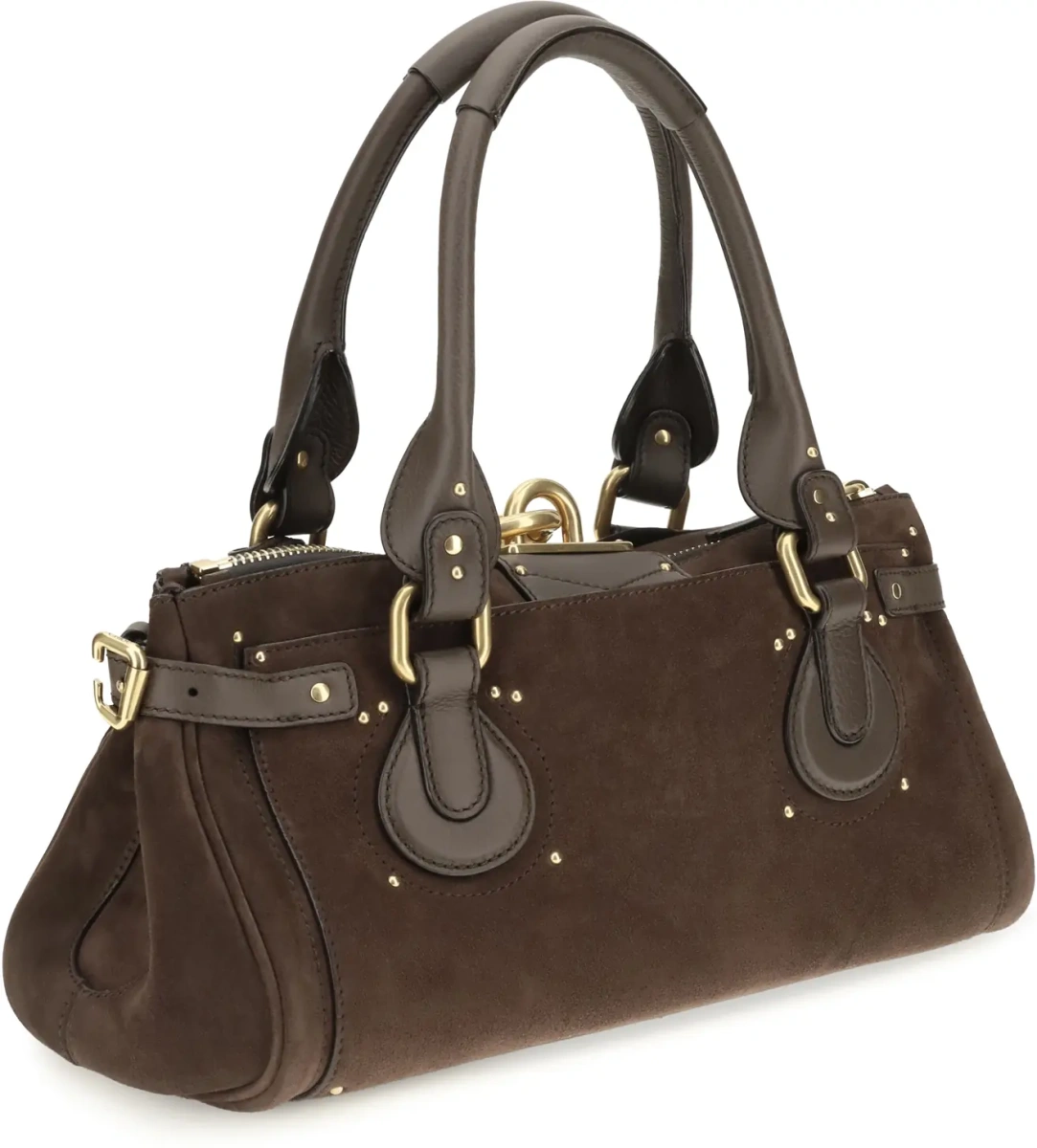 Geanta de mana Paddington suede Handbag - Img 3