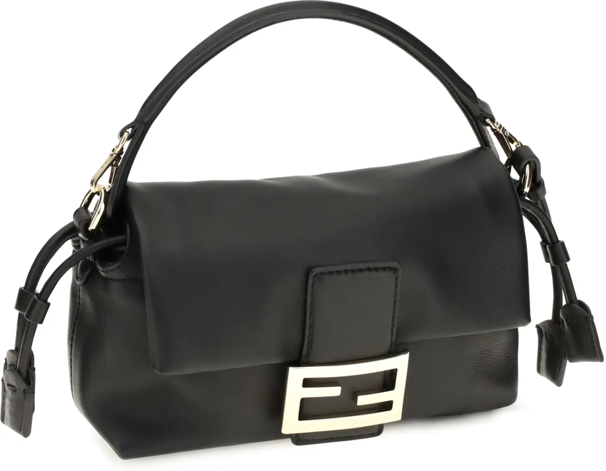 Geanta de mana Small Baguette soft nappa leather Handbag - Img 2