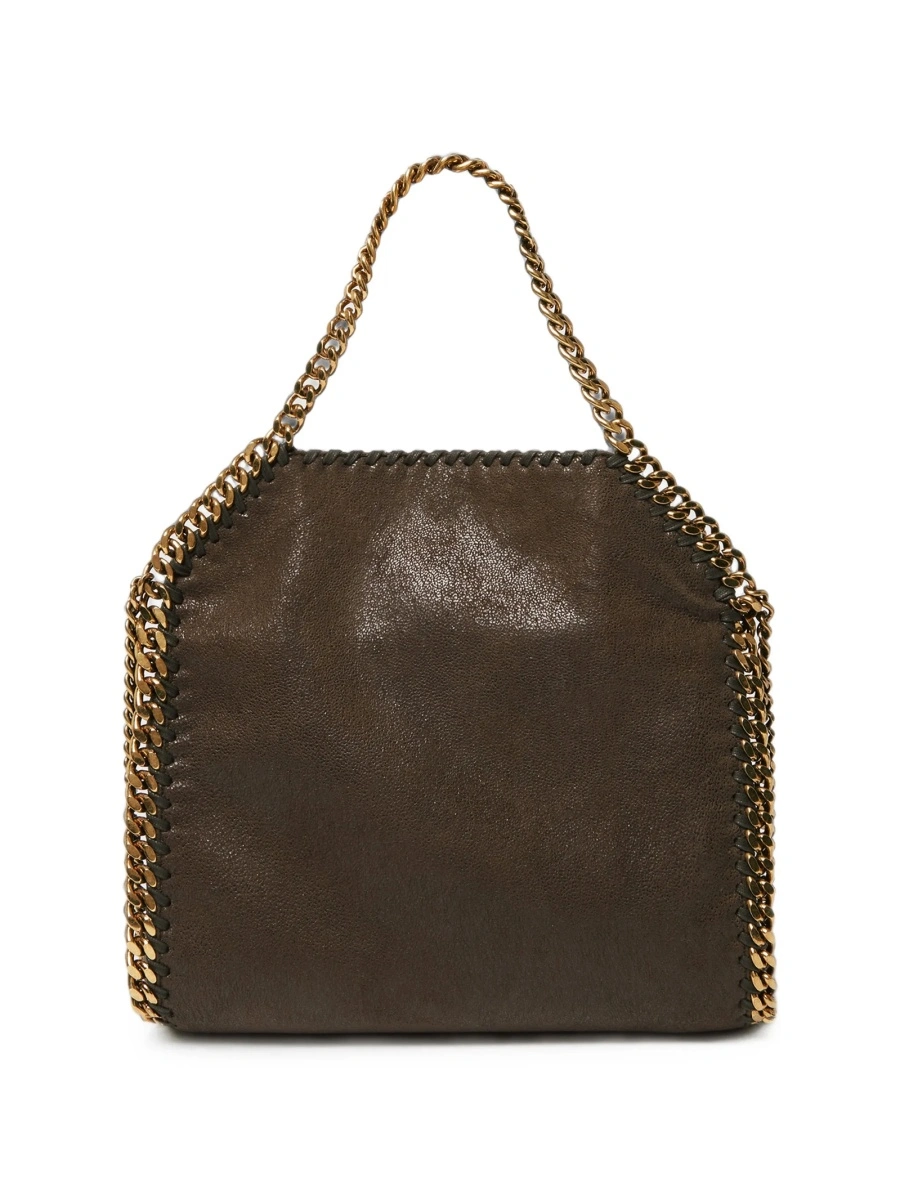 Geanta de mana Stella McCartney falabella maro din poliamida - Img 2