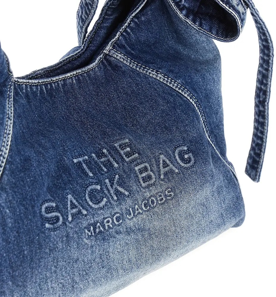 Geanta de mana 'The Sack' denim bag - Img 4