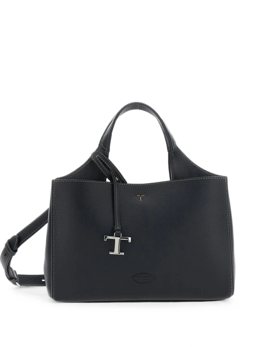 Geanta de mana TOD'S neagra din piele - Img 6