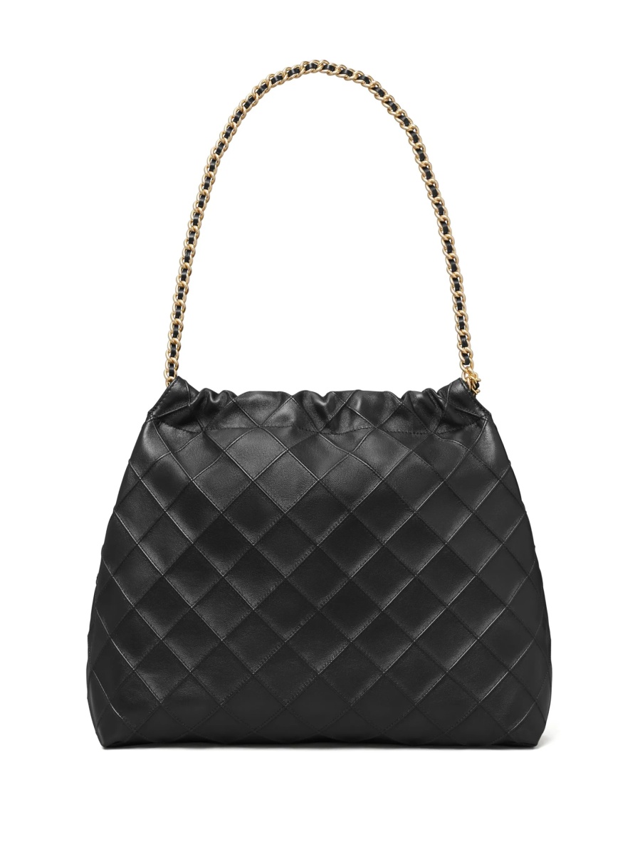 Geanta de mana Tory Burch fleming neagra din piele - Img 3