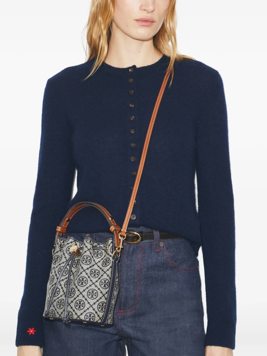 Geanta de mana Tory Burch gri - Img 2