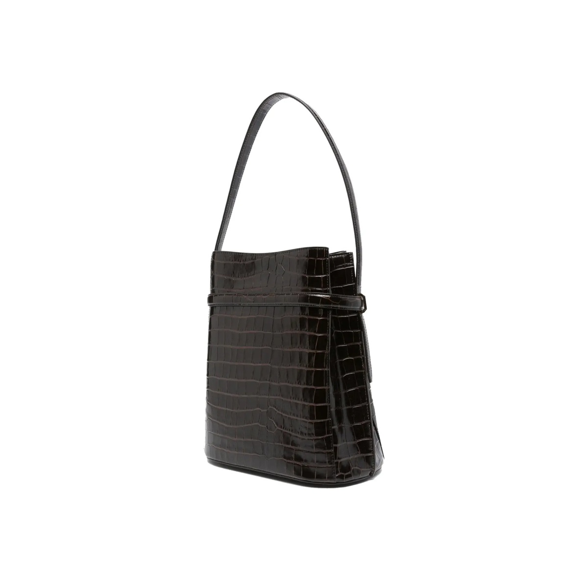 Geanta de mana TOTÊME Toteme Croc-Embossed Bucket Bag - Img 2