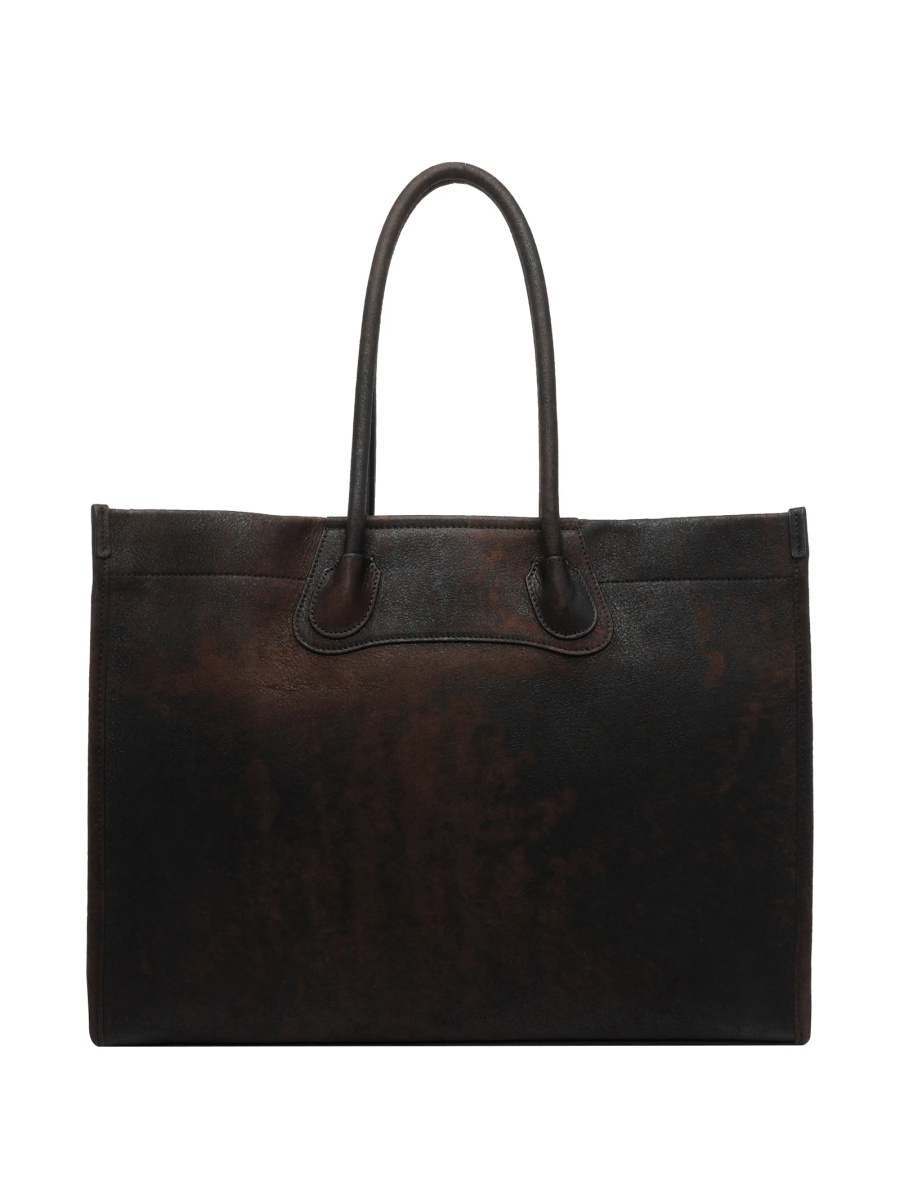 Geanta de mana Vivienne Westwood maro din piele - Img 2